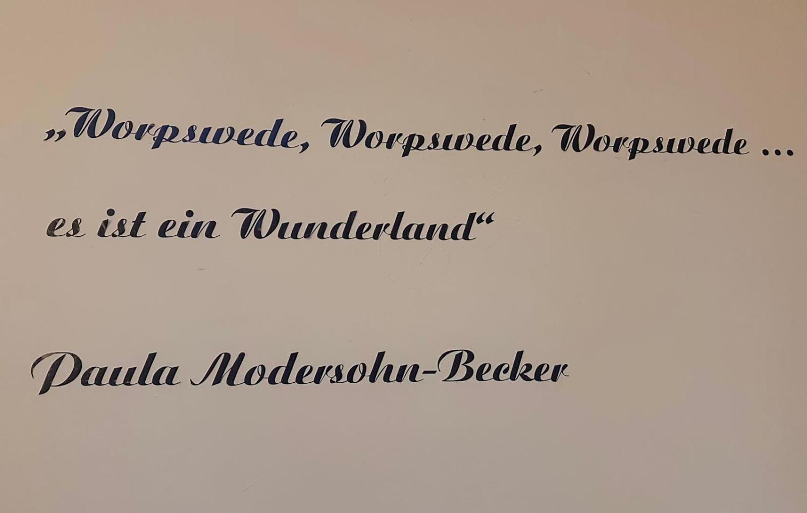 Willi Ohler Haus Leilighet Worpswede Eksteriør bilde